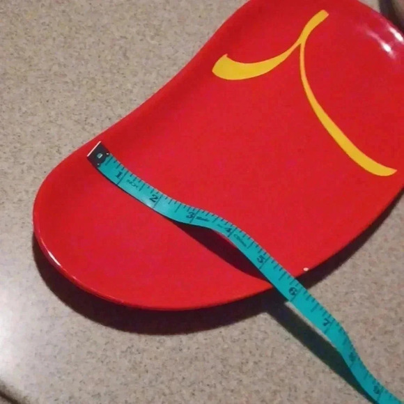 💙🌹Two red decorative plates - Picture 9 of 9